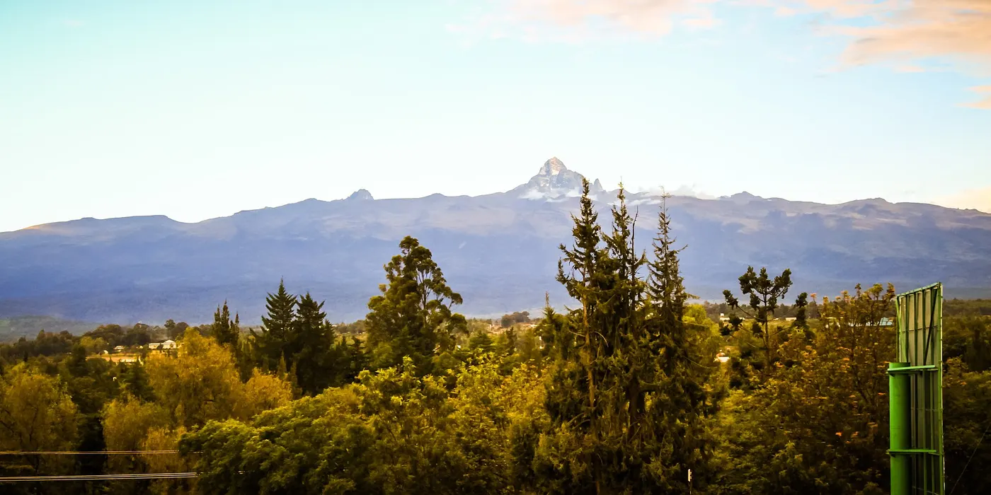 El monte Kenia