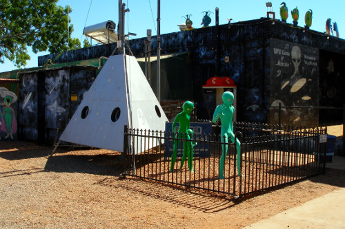 Wycliffe Well, die UFO-Hauptstadt am Highway